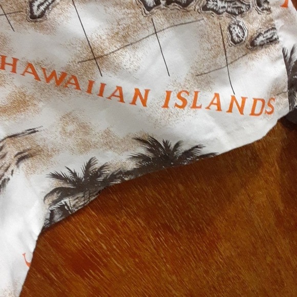 Loana Casuals Hawaii Palmtree Mens Button Short Sleeve Shirt XL - Picture 4 of 6